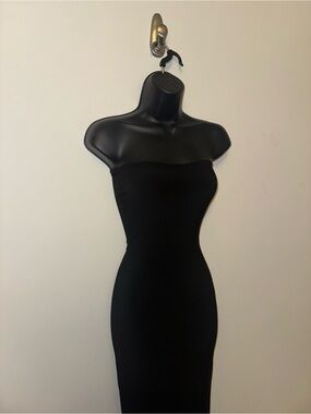 Boom Boom The Label (AYM Studio) Black Bodycon Maxi Dress